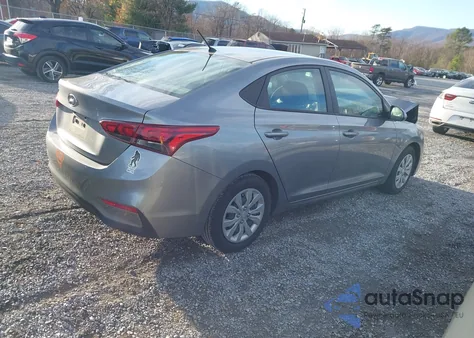 2021 Hyundai Accent Se из США, поврежденный, VIN 3KPC24A62ME137701